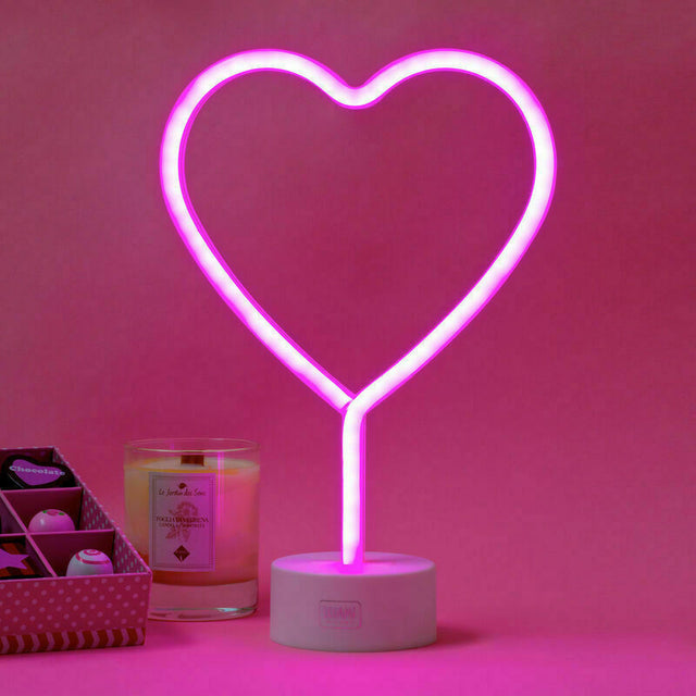Φωτιστικό Legami Neon effect led lamp Love