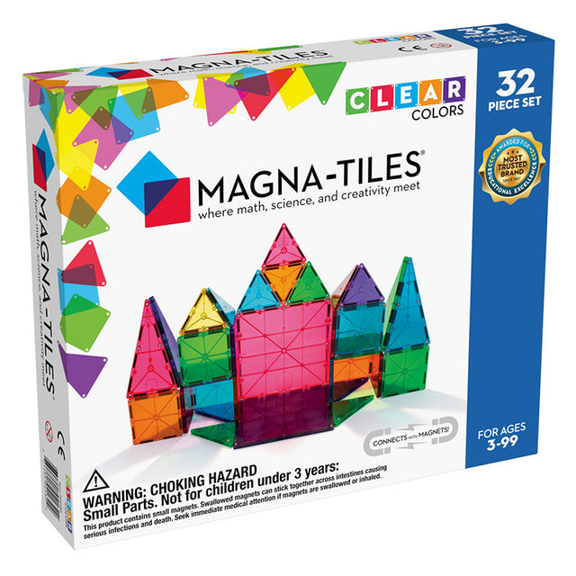 Magna-Tiles Μαγνητικό Παιχνίδι 32 κομματιών