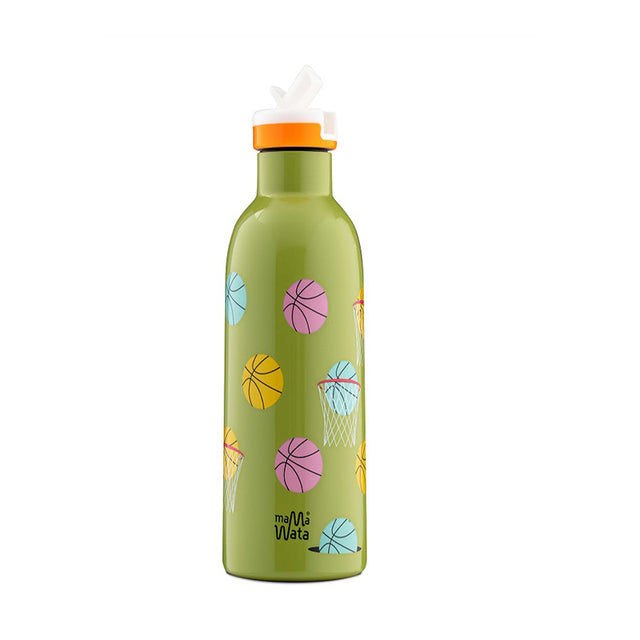 MAMA WATE ΘΕΡΜΟΣ ΜΕ SPORT ΣΤΟΜΙΟ 470ml basketball
