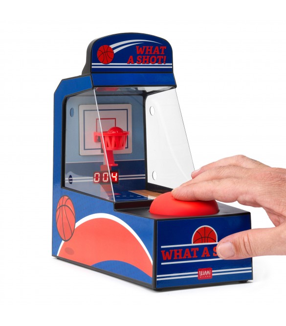 ΜΙΝΙ ΗΛΕΚΤΡΟΝΙΚΟ ΠΑΙΧΝΙΔΙ ΜΠΑΣΚΕΤ LEGAMI WHAT A SHOT! - MINI BASKETBALL ARCADE GAME