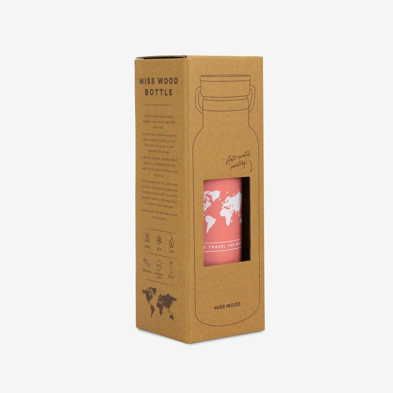 ΘΕΡΜΟΣ MISS WOOD ΡΟΖ 500ml