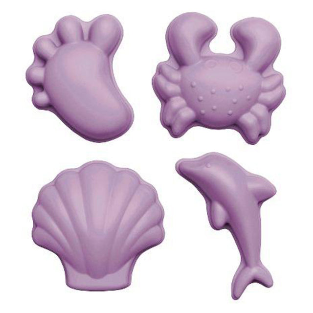 Scrunch Καλούπια από ανακυκλώσιμη σιλικόνη Light Purple (4 Τεμάχια)