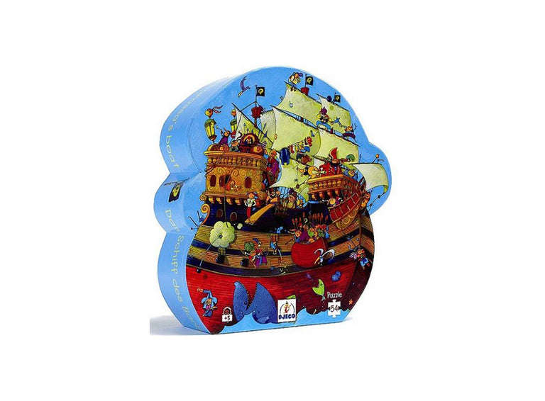 DJECO ΠΑΖΛ ΠΕΙΡΑΤΙΚΟ ΚΑΡΑΒΙ 54 ΚΟΜΜΑΤΙΑ - Παιχνίδια - Ίαμβος