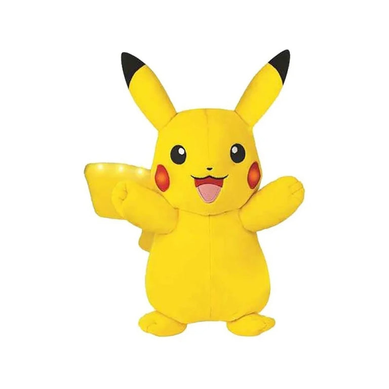 Pokemon Λούτρινο Pikachu Με Ήχους Και Φως 25εκ
