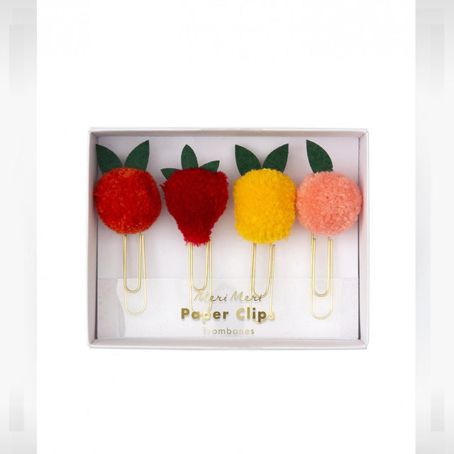 Meri Meri Συνδετήρες Φρούτα με Pom Pom