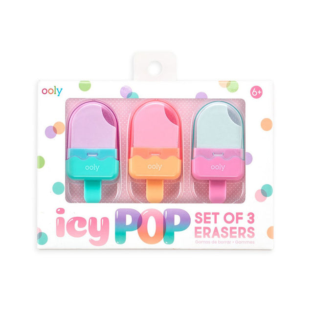ΓΟΜΕΣ ΠΑΓΩΤΟ ICE POP SET OF 3 OOLY