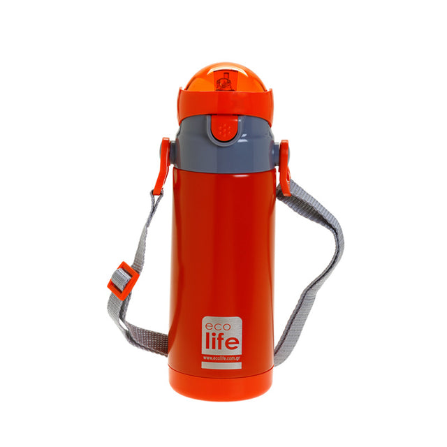 ECOLIFE KIDS ΘΕΡΜΟΣ ΚΟΚΚΙΝΟ 400ml