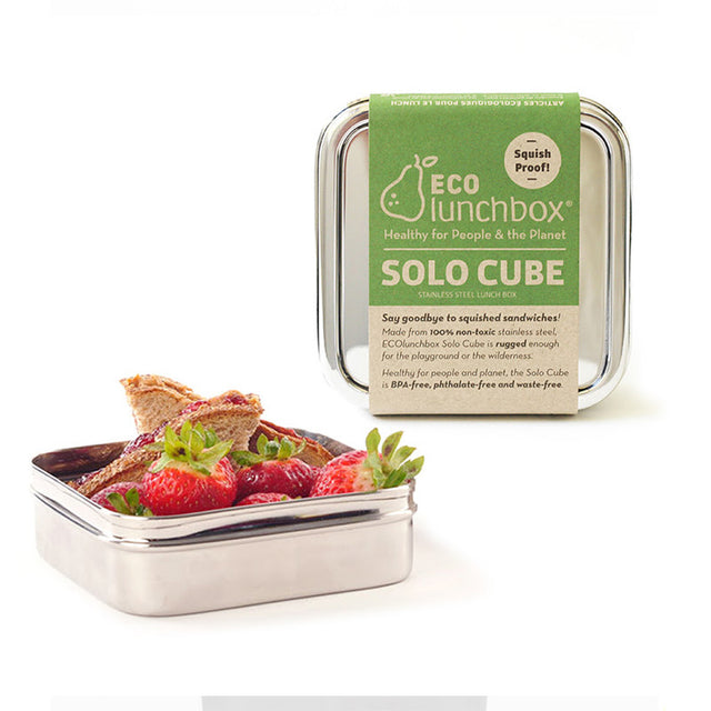 ECOlunchbox Solo Τετράγωνο Ανοξείδωτο Σκεύος