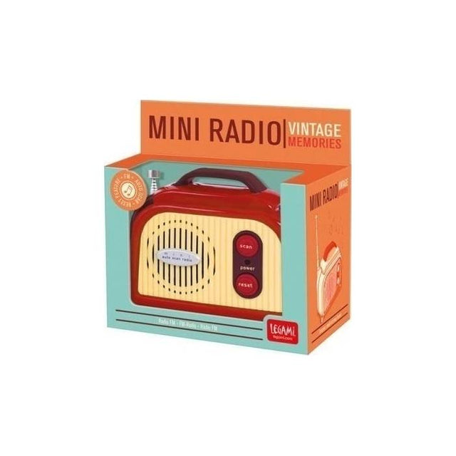 MINI RADIO VINTAGE LEGAMI - Δώρα - Ίαμβος