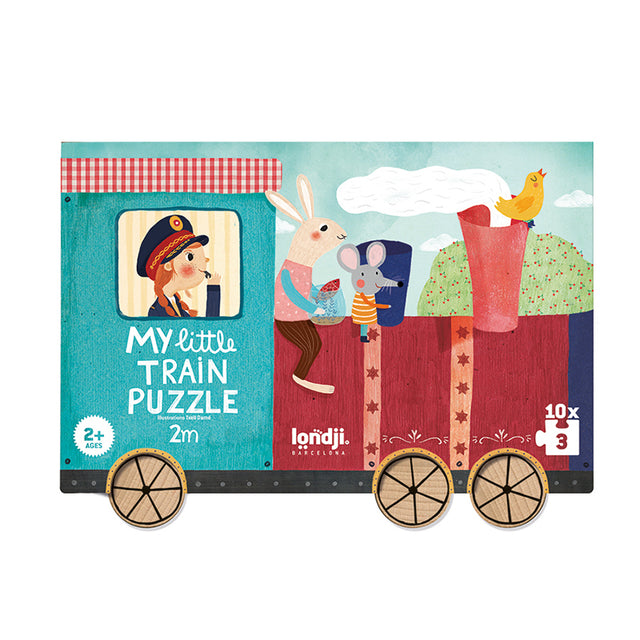 My Little Train - Insert Puzzle 10 x 3 pcs LONDJI