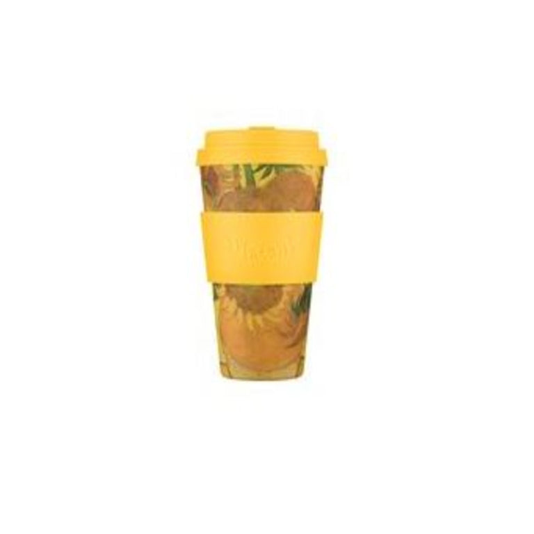 ΟΙΚΟΛΟΓΙΚΟ ΠΟΤΗΡΙ ECOFFEE ΜΕ ΚΑΠΑΚΙ SUNFLOWERS (VAN GOHG) 400ml