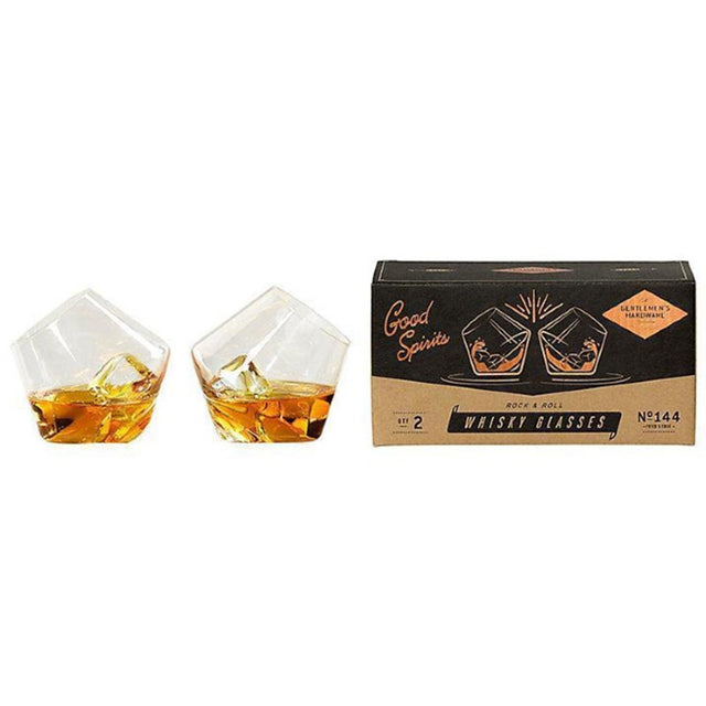 Gentlemen’s Hardware Rocking Whisky Glasses (Set Of 2)