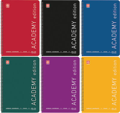 ΤΕΤΡΑΔΙΟ Α4 ΣΠΙΡΑΛ ΘΕΜΑΤΩΝ ACADEMY TYPOTRUST