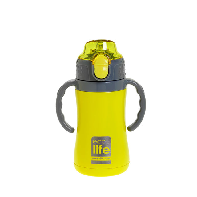 ECOLIFE KIDS ΘΕΡΜΟΣ ΚΙΤΡΙΝΟ 300ml