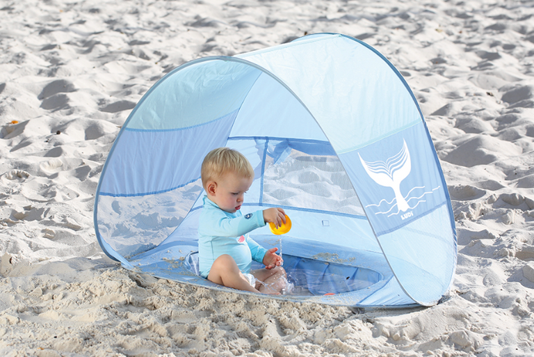 Ludi Βρεφική τέντα μωρού με πισίνα Anti-UV50plus 'Θάλασσα'