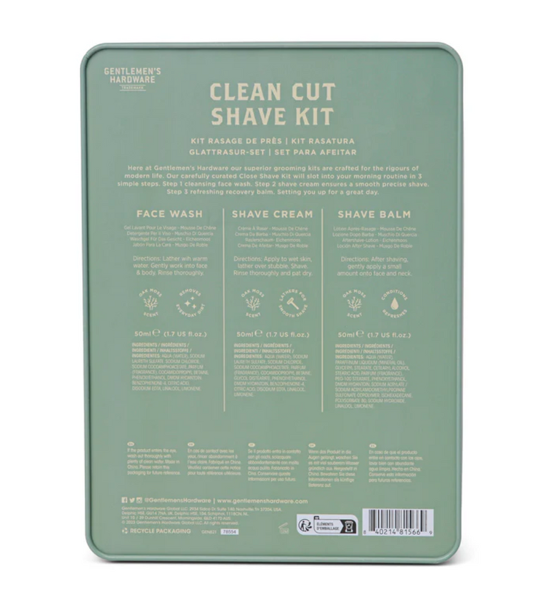 Clean Cut Shave Kit Gentlemen's hardware