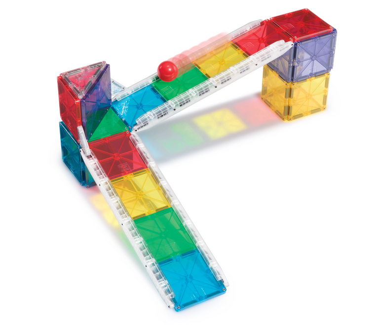 MAGNA-TILES Μαγνητικό Παιχνίδι 33 κομματιών Rail Racers