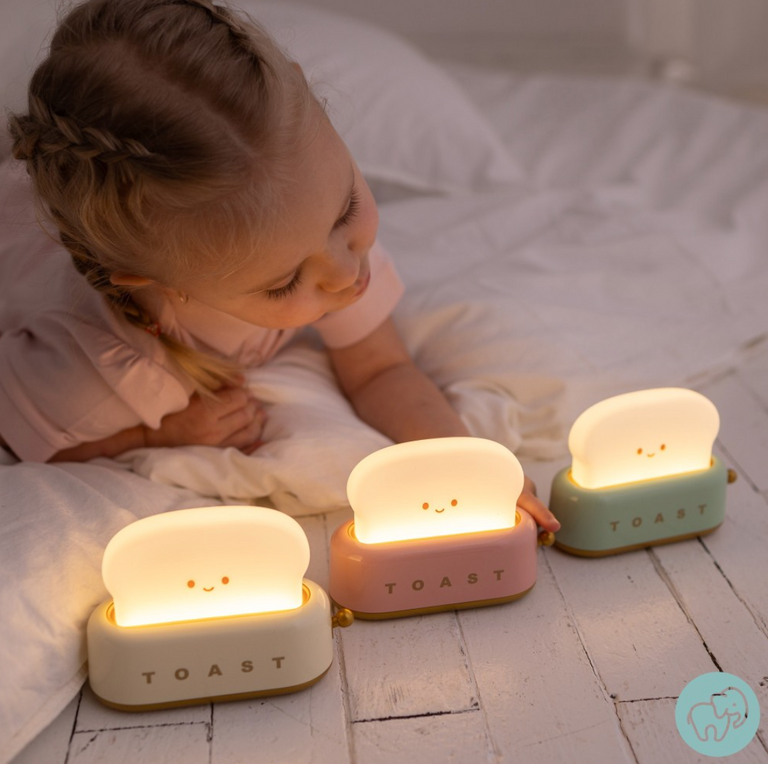 MARY'S LED NIGHT LAMP TOASTER YELLOW - Ίαμβος