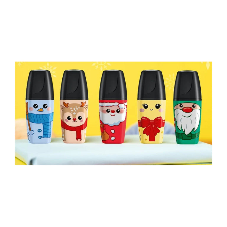 Μαρκαδόρος Υπογράμμισης Stabilo Boss Mini Frosty Friends Xmas (τυχαία επιλογή)