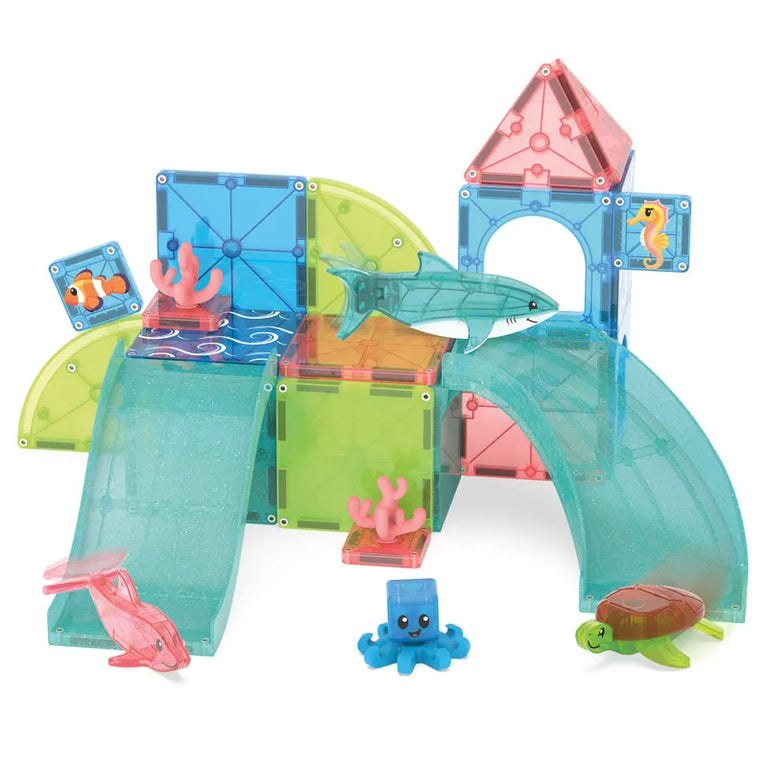 MAGNA-TILES Coral Reef 25 Τεμάχια – Μαγνητικά Πλακίδια STEM με Κοράλλια