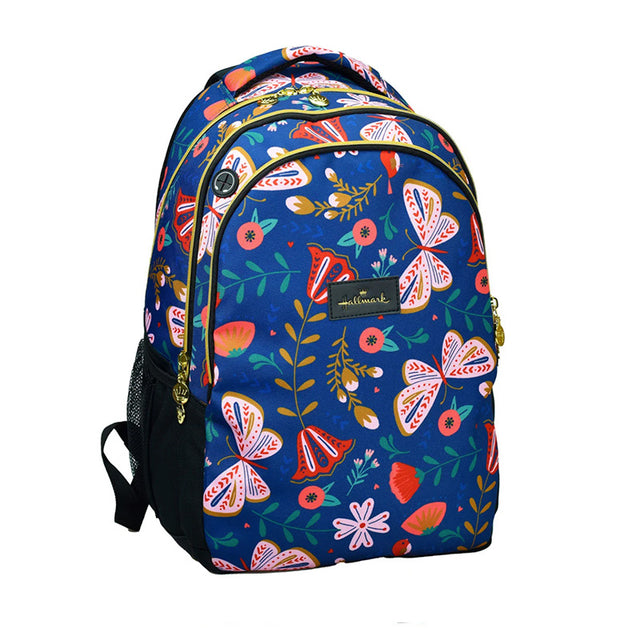 Σχολική Τσάντα Δημοτικού Hallmark Butterfly