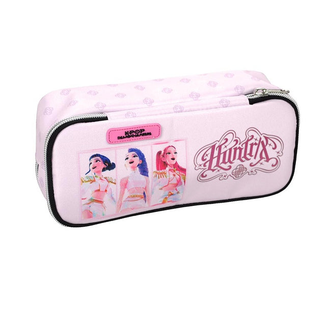 Κασετίνα Βαρελάκι Οβάλ K-Pop Pink Huntrix 364-01144 Gim