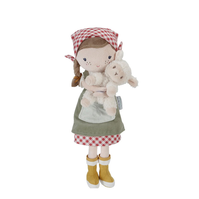 LITTLE DUTCH Κούκλα αγρότισσα με προβατάκι Rosa (35 εκ.)