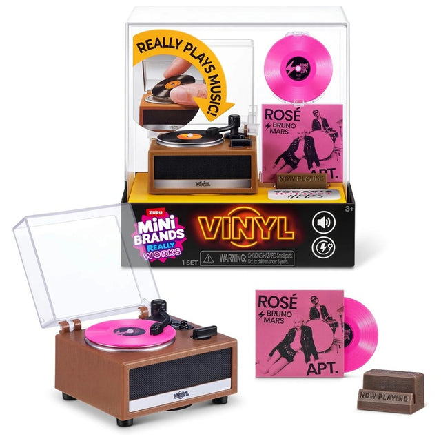 ZURU ΠΑΙΧΝΙΔΙ ΜΙΝΙΑΤΟΥΡΑ ΣΥΛΛΕΚΤΙΚΟ MINI BRANDS REALLY WORKS VINYL PLAYSET SERIES 1