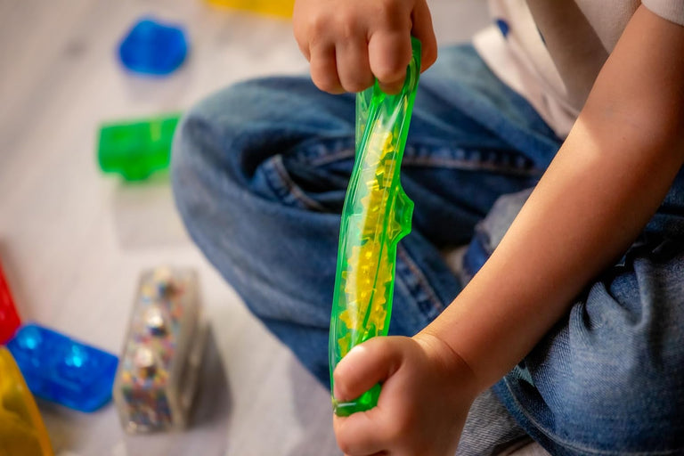 Κατασκευαστής Goliath - Jelly Blox, με μαλακά μπλοκ, 30 τεμάχια