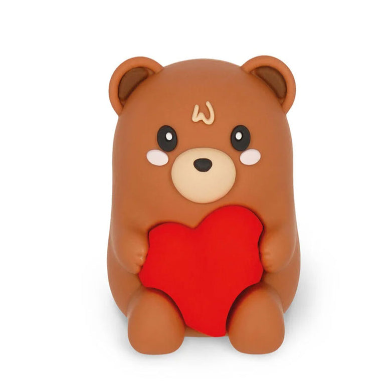 Φωτιζόμενη Ξύστρα Μολυβιών με Δοχείο - Αρκουδάκι - Το ακόνισμα είναι Μαγικό legami