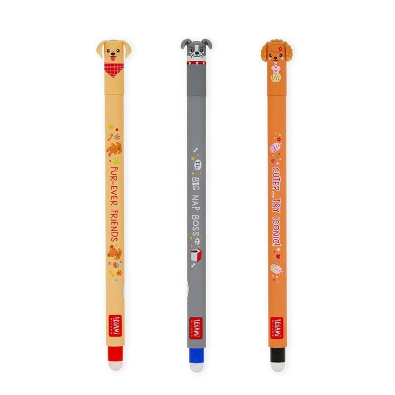 Σετ 3 Στυλό Gel Limited Edition Fur-Ever Friends EPSET0017 Legami