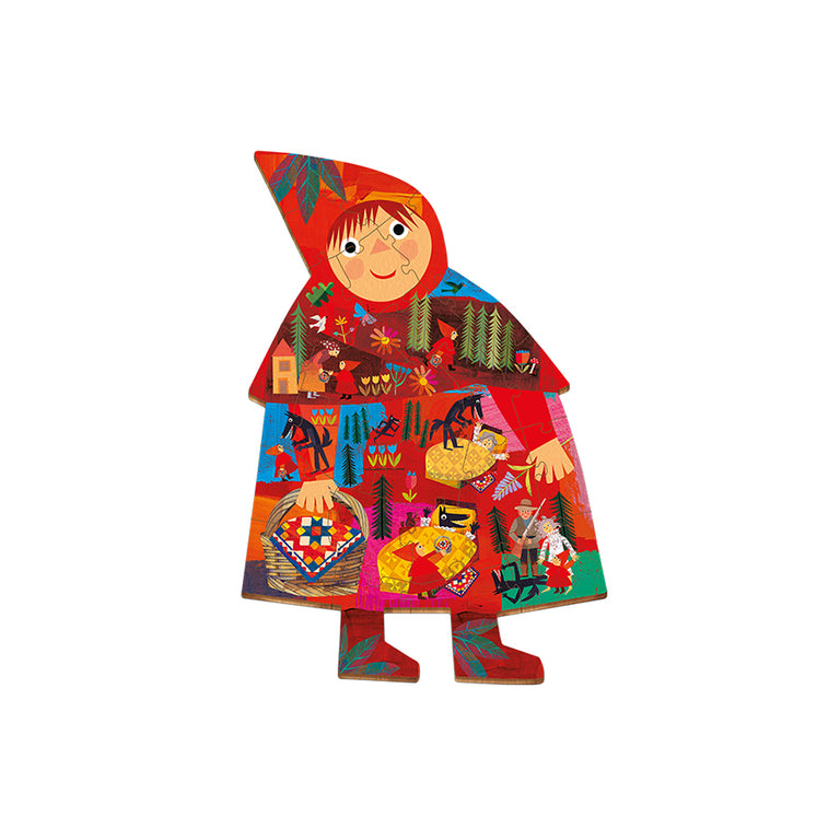 Woody Story Puzzle - Little Red Riding Hood LUDATTICA