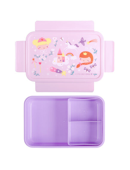A little lovely company: Δοχείο φαγητού Bento με χωρίσματα- 1,2 L - Princesses