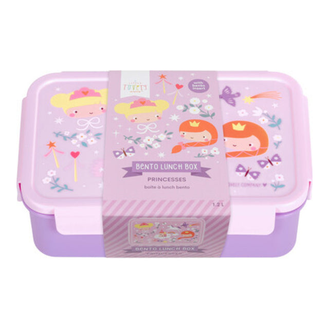 A little lovely company: Δοχείο φαγητού Bento με χωρίσματα- 1,2 L - Princesses