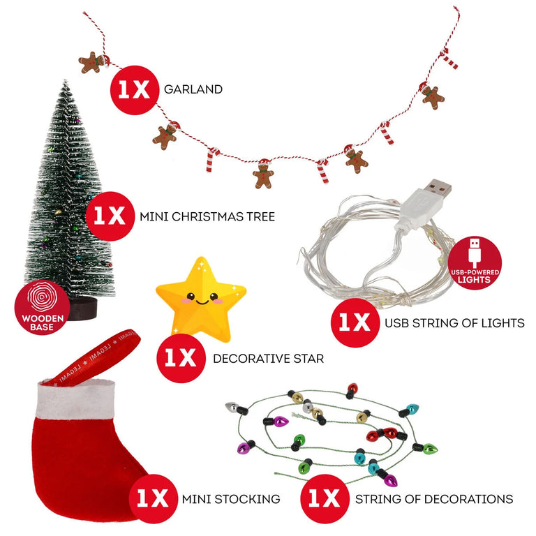 Christmas Desk Decoration Kit LEGAMI