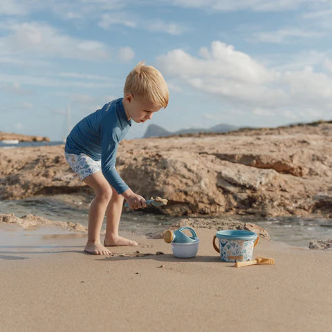 LITTLE DUTCH Σετ κουβαδάκια παραλίας Ocean Dreams Μπλε