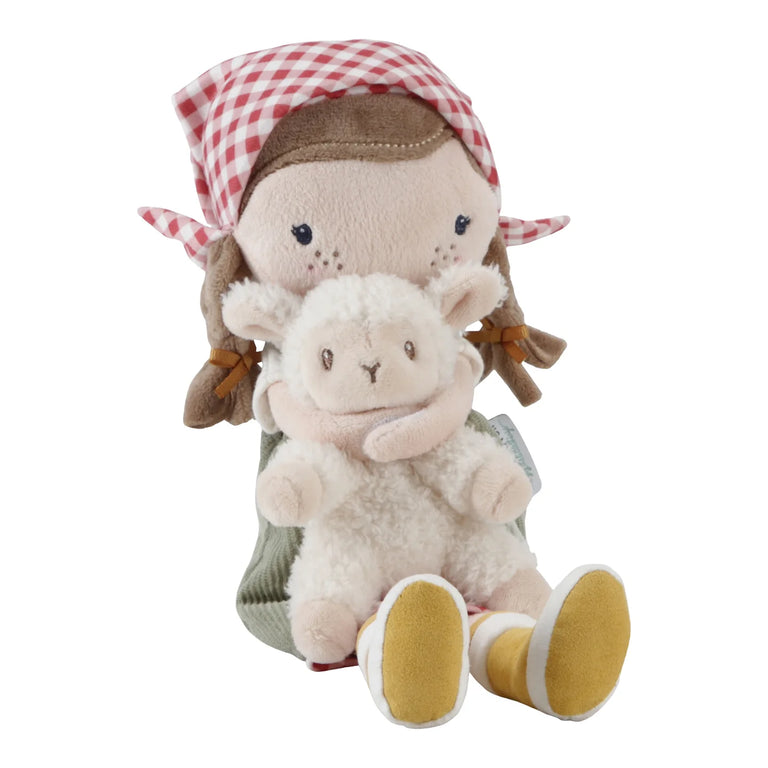 LITTLE DUTCH Κούκλα αγρότισσα με προβατάκι Rosa (35 εκ.)