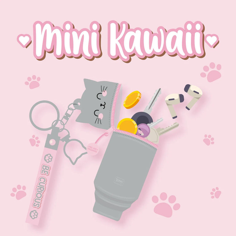 ΠΟΡΤΟΦΟΛΙ ΚΕΡΜΑΤΩΝ ΜΕ ΜΠΡΕΛΟΚ LEGAMI MINI KAWAII KITTY