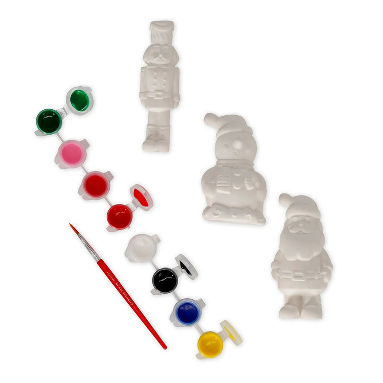 Christmas Figurine Decorating Kit - Paint Your Christmas legami