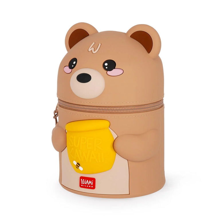 Teddy Bear Tabletop Pen Holder - Super Kawaii legami