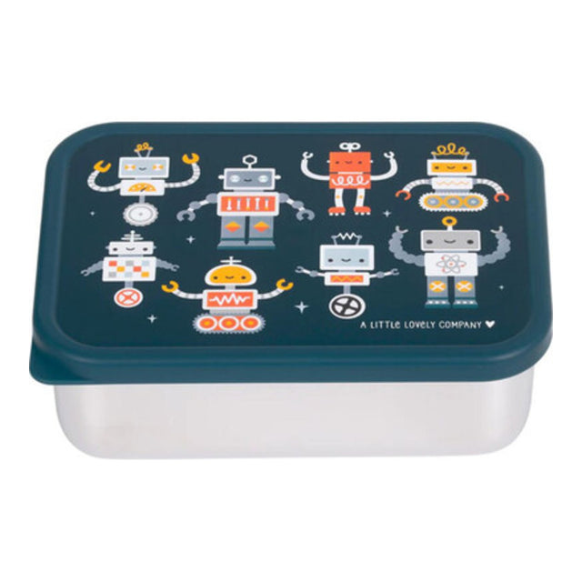 A little lovely company: Δοχείο φαγητού από ανοξείδωτο ατσάλι 900ml-Robots