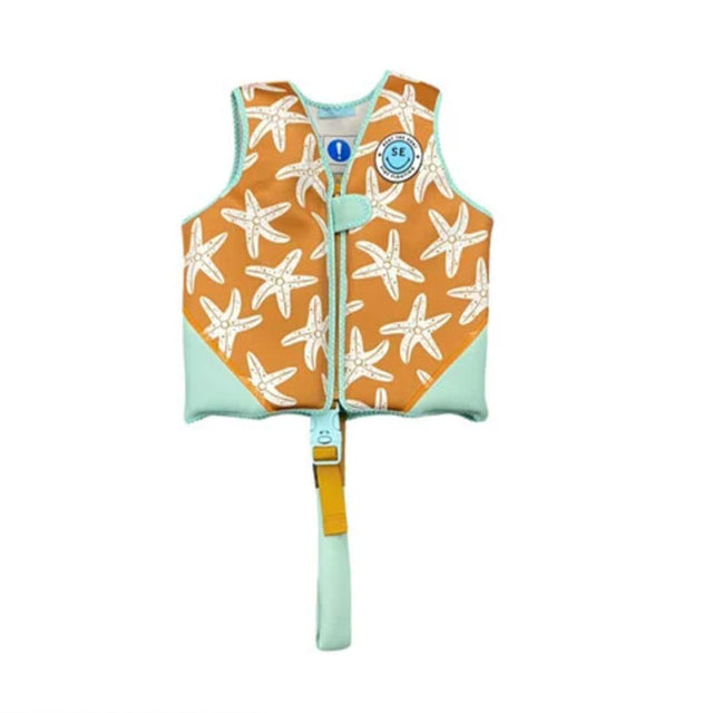 Swim Essentials: Σωσίβιο γιλέκο κολύμβησης με ιμάντα ασφαλείας για παιδιά 3-6 ετών "Sea star"