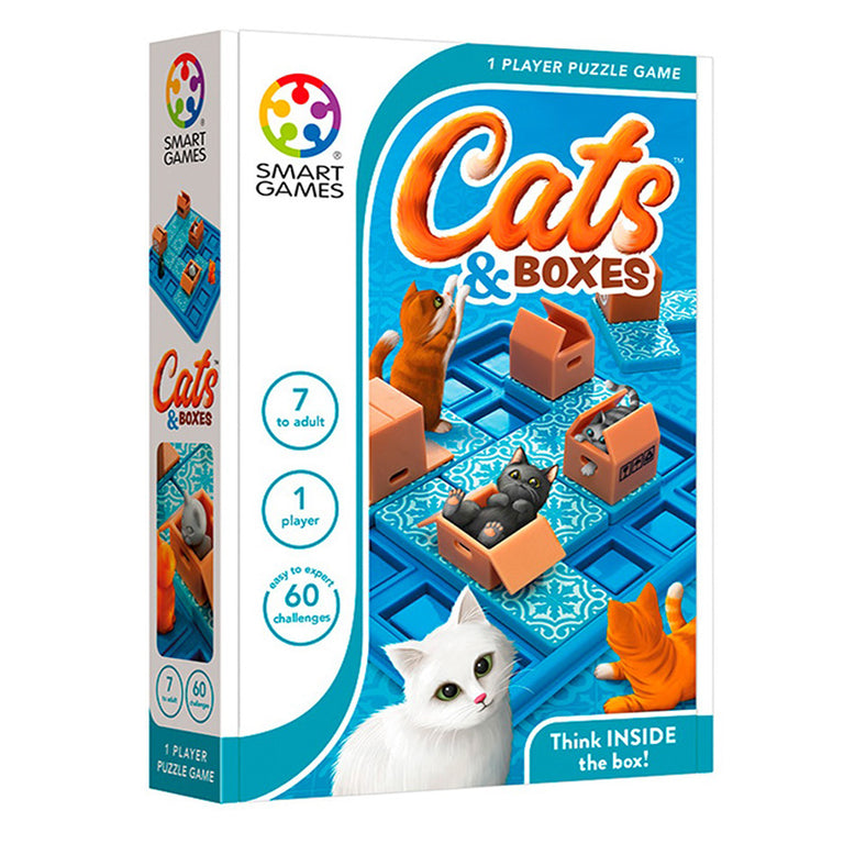 Smartgames επιτραπέζιο Γατάκια - Cats & Boxes