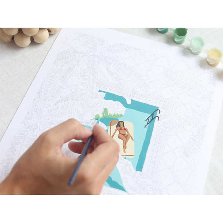 Petit Pinceau Painting by numbers - Daydreaming PETIT PINCEAU