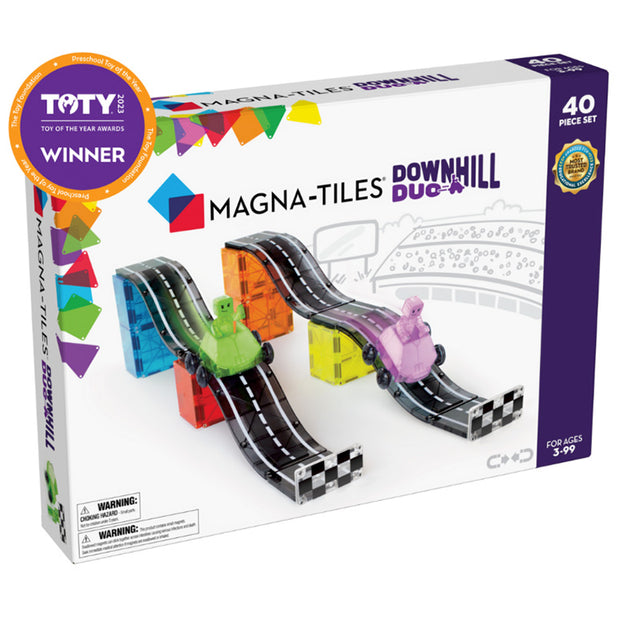 MAGNA-TILES Μαγνητικό Παιχνίδι 40 κομματιών Downhill Duo