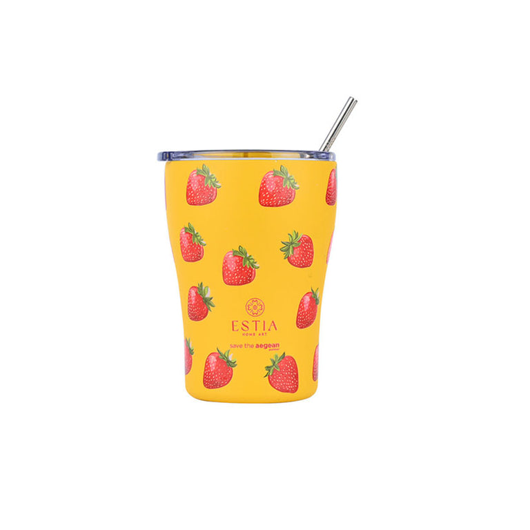 ΘΕΡΜΟΣ COFFEE MUG SAVE THE AEGEAN 350ml BERRY BRIGHT