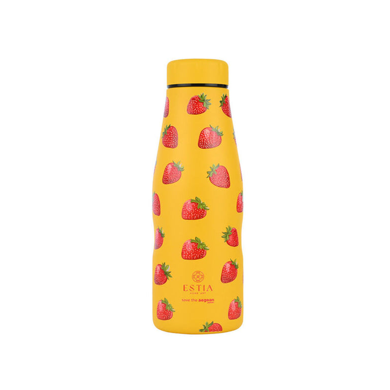 ΘΕΡΜΟΣ TRAVEL FLASK SAVE THE AEGEAN 500ml BERRY BRIGHT