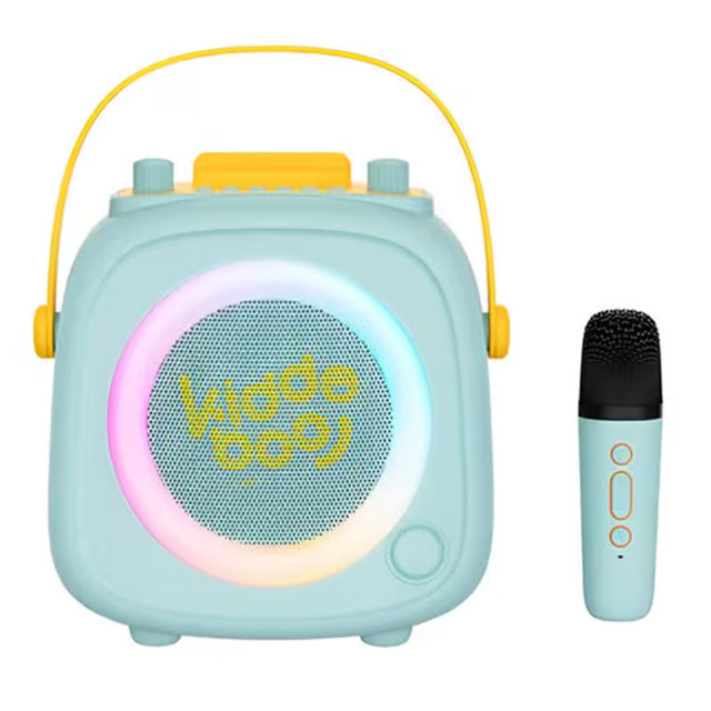 Kiddoboo KidsVoice BT Speaker & Mic Mint karaoke