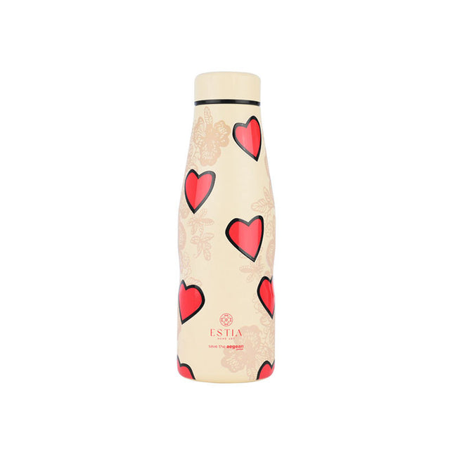 ΘΕΡΜΟΣ TRAVEL FLASK SAVE THE AEGEAN 500ml TENDER LACE