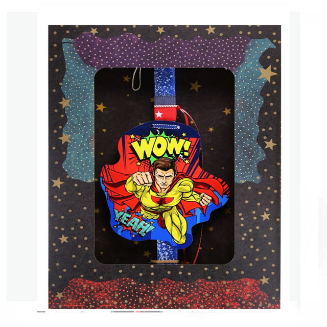 Λαμπάδα Κάδρο Super Hero - WOW
